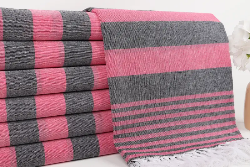 Custom monogram Turkish beach towel USA, 68x36 Cotton Striped Towel, Gift For Best Friend, Home Decor Gifts, Turkish bath towel, Luxury towel - 2