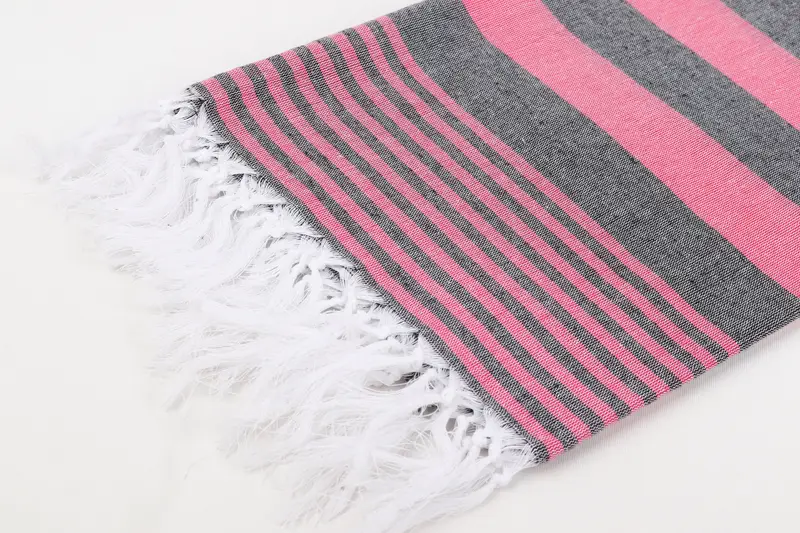Custom monogram Turkish beach towel USA, 68x36 Cotton Striped Towel, Gift For Best Friend, Home Decor Gifts, Turkish bath towel, Luxury towel - 7