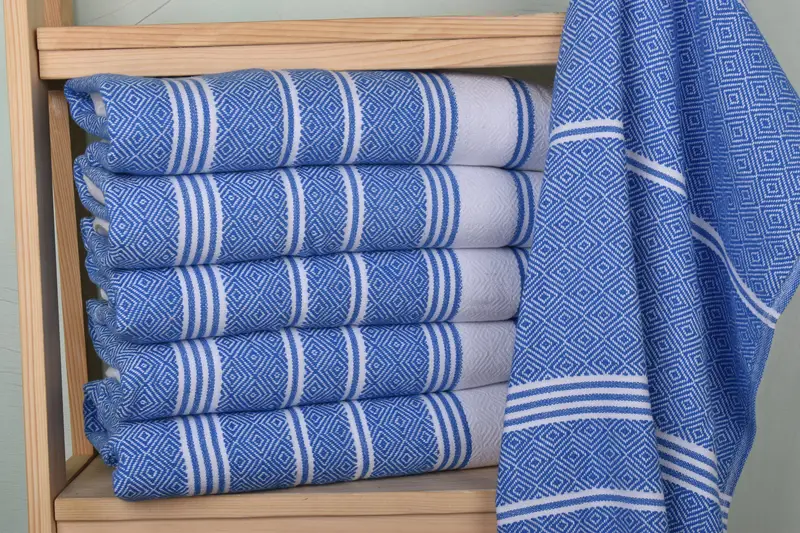 40x18 Cotton Diamond Towel, Monogram Hand Towel, Bathroom Towels, Personalized Gift, Custom Gifts, Xmas Gifts, Custom Wedding Gifts, Towel With Name - 2