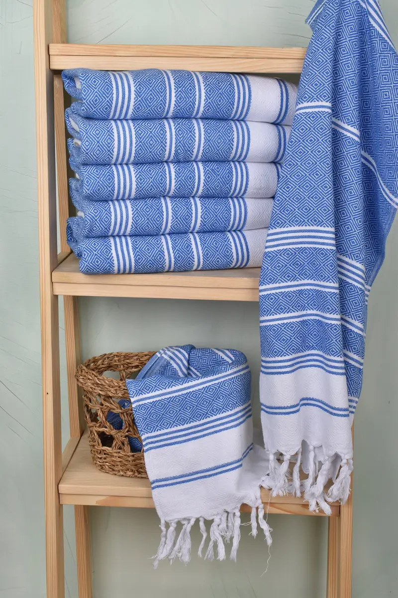 40x18 Cotton Diamond Towel, Monogram Hand Towel, Bathroom Towels, Personalized Gift, Custom Gifts, Xmas Gifts, Custom Wedding Gifts, Towel With Name - 3