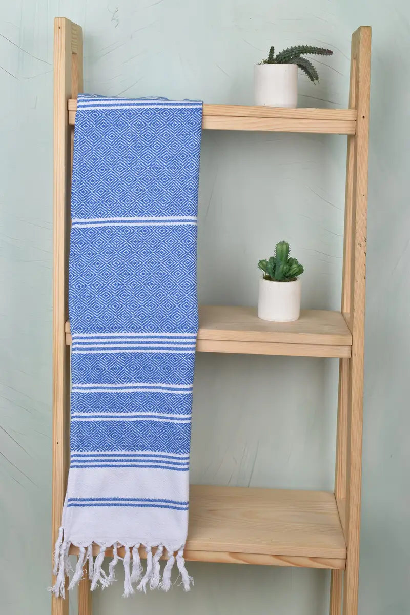 40x18 Cotton Diamond Towel, Monogram Hand Towel, Bathroom Towels, Personalized Gift, Custom Gifts, Xmas Gifts, Custom Wedding Gifts, Towel With Name - 8