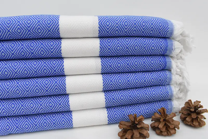 Pool Towels, Peshtemal Towel, Custom Wedding Gift From Bridesmaid, Spa Gift, Bachelorette Party Gifts, Turkish Towel USA, 70x40 Cotton Diamond Towel - 2