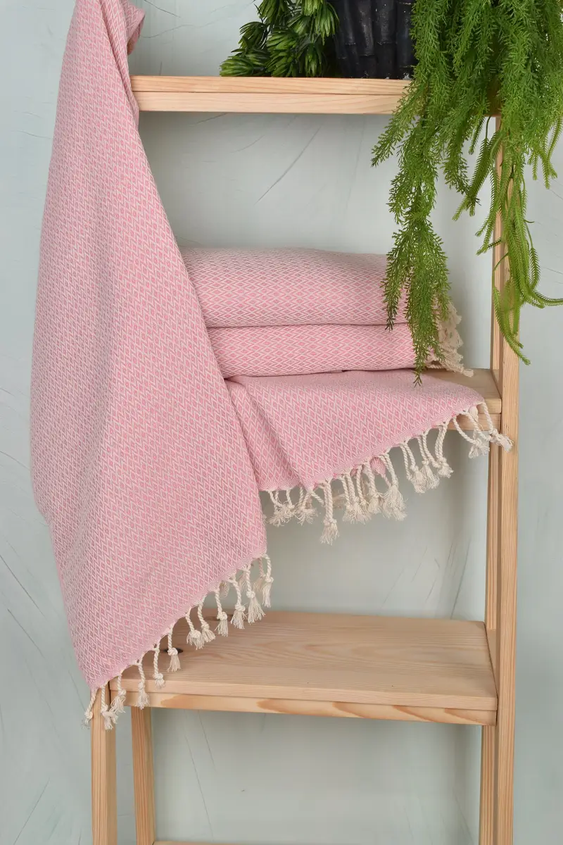40x20 Cotton Diamond Towel, Small Bath Towels, Turkish Tea Towel, Best Friend Gift, Monogram Dish Towel, Turkish Hand Towel, Wedding Hand Made Gift - 6
