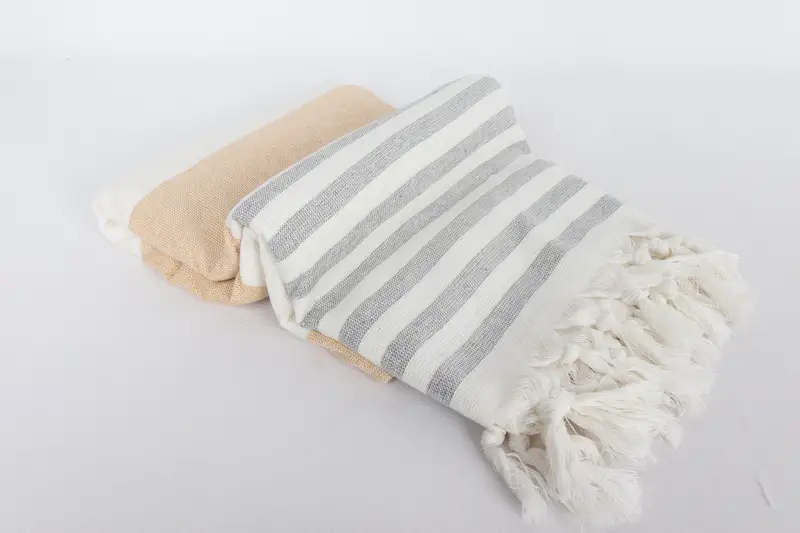 Absorbent towel, 68x36 Cotton Striped Terry Towel, Quick-dry peshtemal, Organic Towel, Holiday Towel, Wedding Gift For Bride, Best Friend Gift - 6