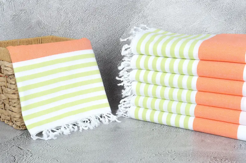 Gift For Wedding Day, Mexico Bachelorette Party Gifts, 70x40 Cotton Striped Towel, Bachelorette Gifts, Wedding Favors, Employee Gifts, Custom Gift - 3