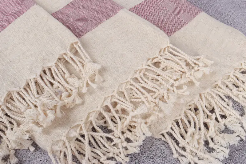 Personalized Gifts, Home Gift, Sand-free peshtemal towel for the beach, Bridal Shower Favors, Custom Towel, Travel Towel, 70x36 Linen Striped Towel - 5