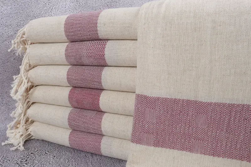 Personalized Gifts, Home Gift, Sand-free peshtemal towel for the beach, Bridal Shower Favors, Custom Towel, Travel Towel, 70x36 Linen Striped Towel - 1
