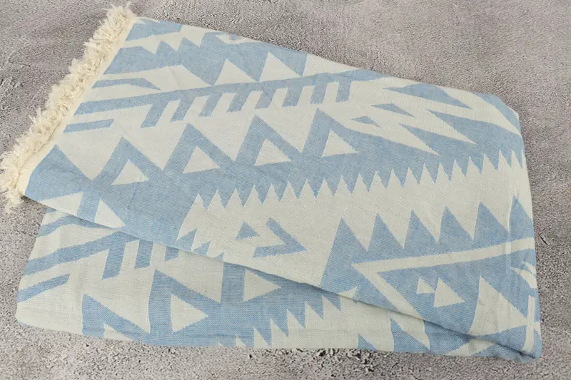 Turkish Beach Towel Personalized, Gifts For Him, Personalized Towel, Sand-resistant towel, 76x40 Cotton Geometric Towel, Bachelor Party Gifts - 7