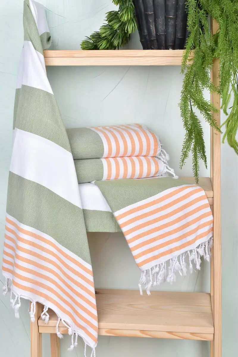 Luxury Beach Towel, Valentines Day Gift For Him, 70x40 Cotton Striped Towel, Wedding Gifts Towel, Gift For Her, Bachelorette Party Gifts Bridesmaids - 6
