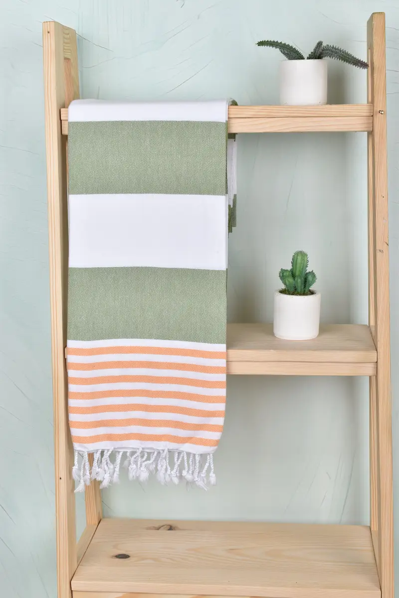 Luxury Beach Towel, Valentines Day Gift For Him, 70x40 Cotton Striped Towel, Wedding Gifts Towel, Gift For Her, Bachelorette Party Gifts Bridesmaids - 8