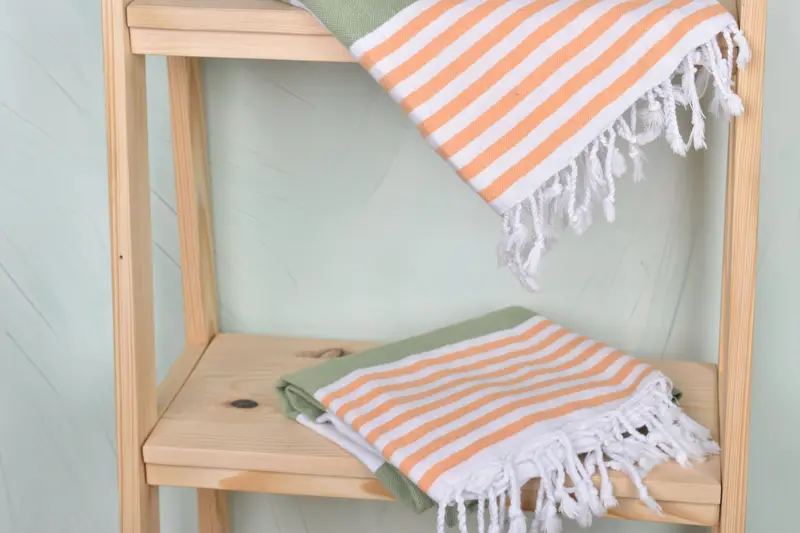Luxury Beach Towel, Valentines Day Gift For Him, 70x40 Cotton Striped Towel, Wedding Gifts Towel, Gift For Her, Bachelorette Party Gifts Bridesmaids - 5