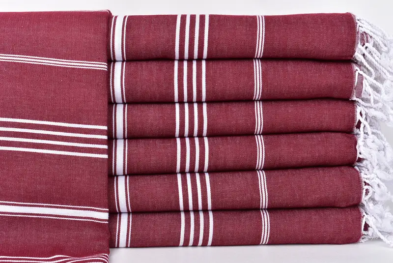 Turkish fouta towel for outdoor use, Fouta towel, Hammam towel, Beach Wedding Favor, 70x40 Cotton Striped Towel, Best Friend Gift, Personalize Gift - 1