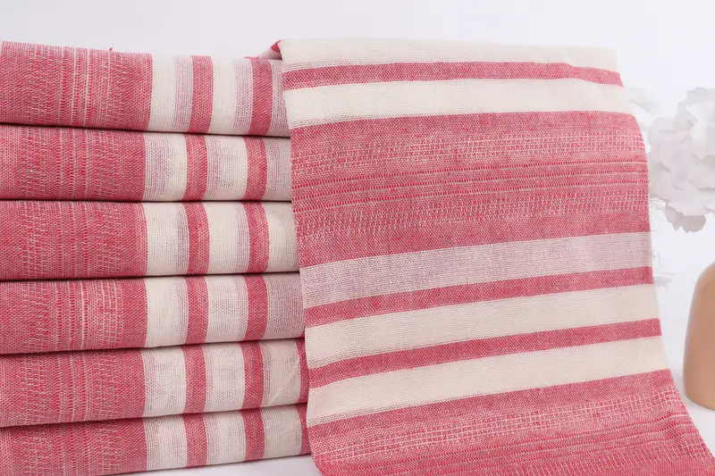 Personalized Turkish Towel, Peshtemal Towel, Personalized Beach Towel, 68x40 Cotton Striped Towel, Lightweight Turkish towel, Embroidery Towels - 2