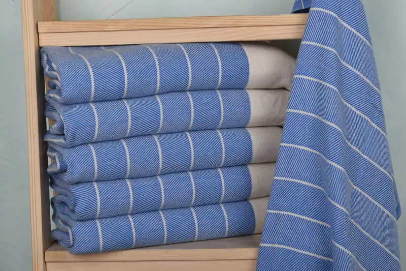 36x16 Cotton Striped Towel, Home Decor Gifts, Wedding Favors, Personalized Hand Towel, Kitchen Towel, Embroidery Towels, Monogrammed Turkish Towel - 2