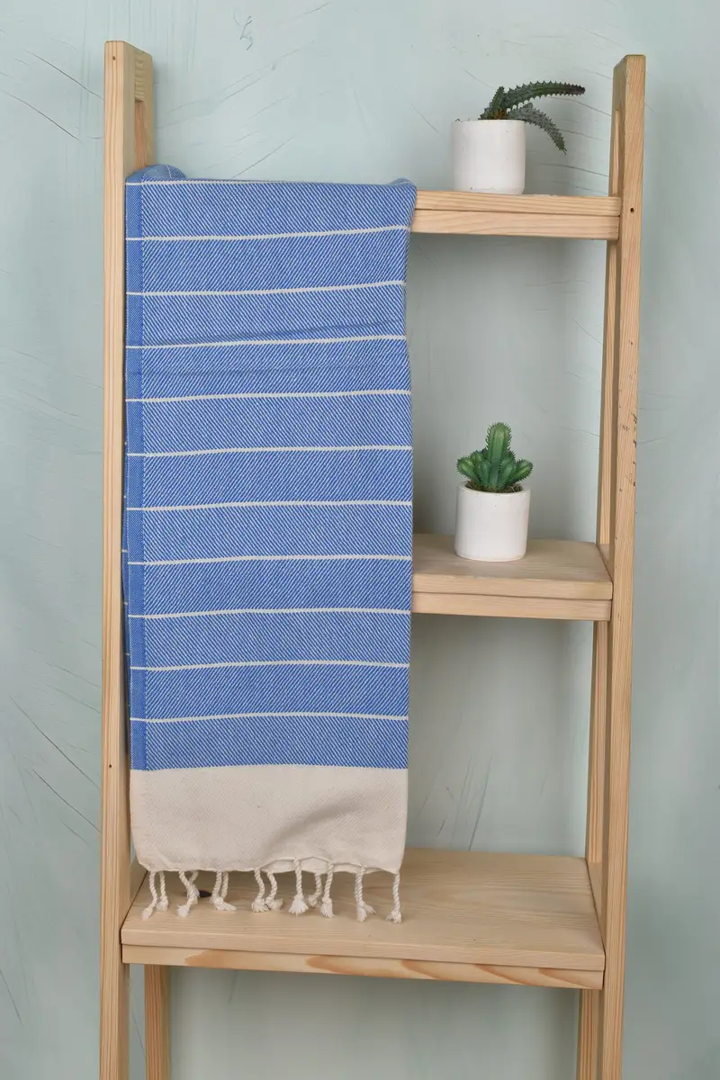 36x16 Cotton Striped Towel, Home Decor Gifts, Wedding Favors, Personalized Hand Towel, Kitchen Towel, Embroidery Towels, Monogrammed Turkish Towel - 8