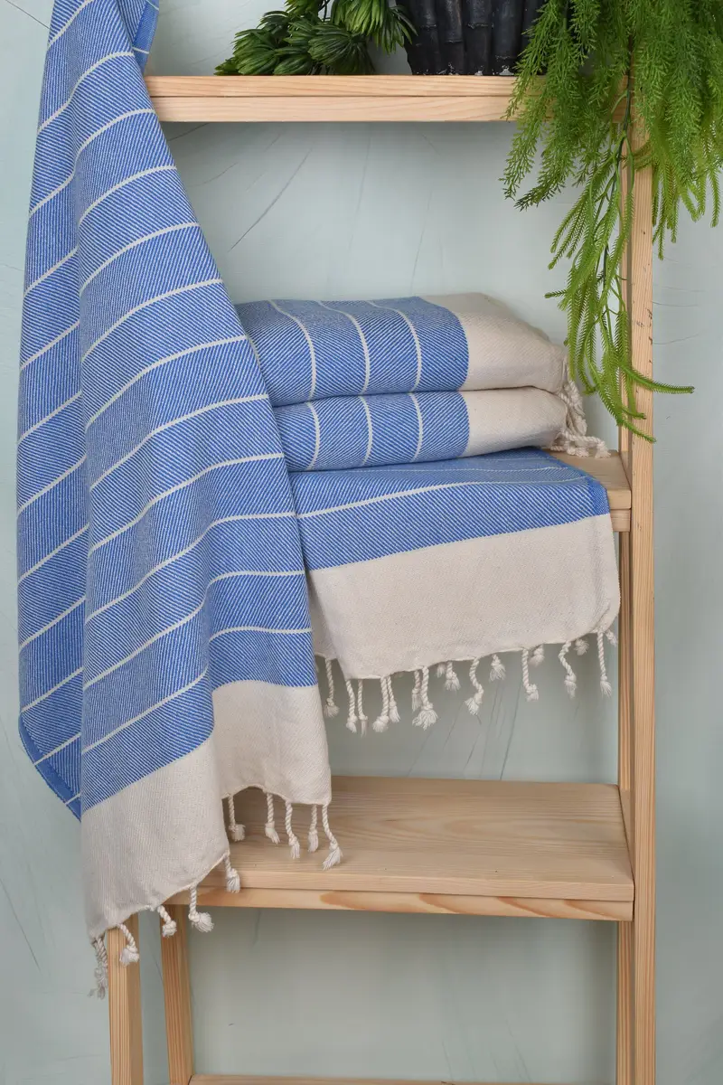 36x16 Cotton Striped Towel, Home Decor Gifts, Wedding Favors, Personalized Hand Towel, Kitchen Towel, Embroidery Towels, Monogrammed Turkish Towel - 6