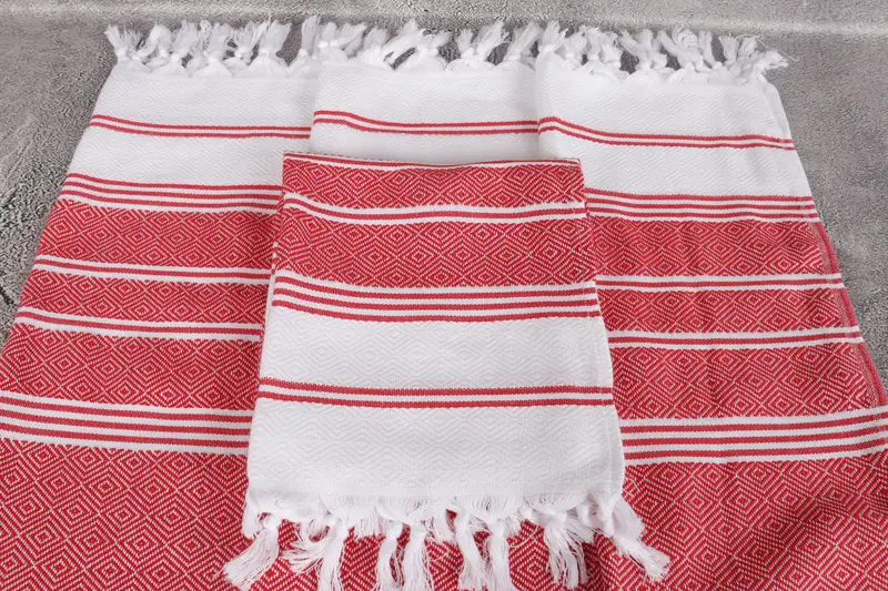 Personalized Gifts, Xmas Gifts, Bridal Shower Gift, 40x18 Cotton Diamond Towel, Personalized Dish Towel, Gift For Best Friend, Turkish Tea Towel - 4
