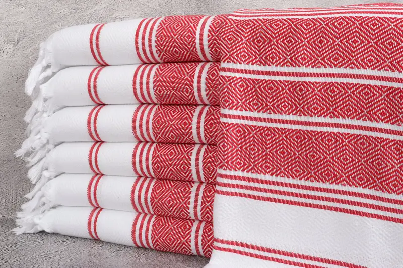 Personalized Gifts, Xmas Gifts, Bridal Shower Gift, 40x18 Cotton Diamond Towel, Personalized Dish Towel, Gift For Best Friend, Turkish Tea Towel - 1