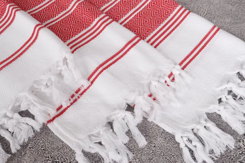 Personalized Gifts, Xmas Gifts, Bridal Shower Gift, 40x18 Cotton Diamond Towel, Personalized Dish Towel, Gift For Best Friend, Turkish Tea Towel - 5