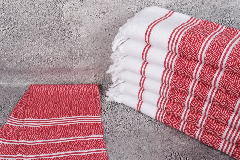 Personalized Gifts, Xmas Gifts, Bridal Shower Gift, 40x18 Cotton Diamond Towel, Personalized Dish Towel, Gift For Best Friend, Turkish Tea Towel - 2