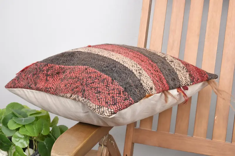 16x16 Red Pillow Cover, Cushion Cover, Pillow for Couch, Bright Cushion Cover, Vintage Pillow, Oriental Pillow Cover, Antique Pillows - 6