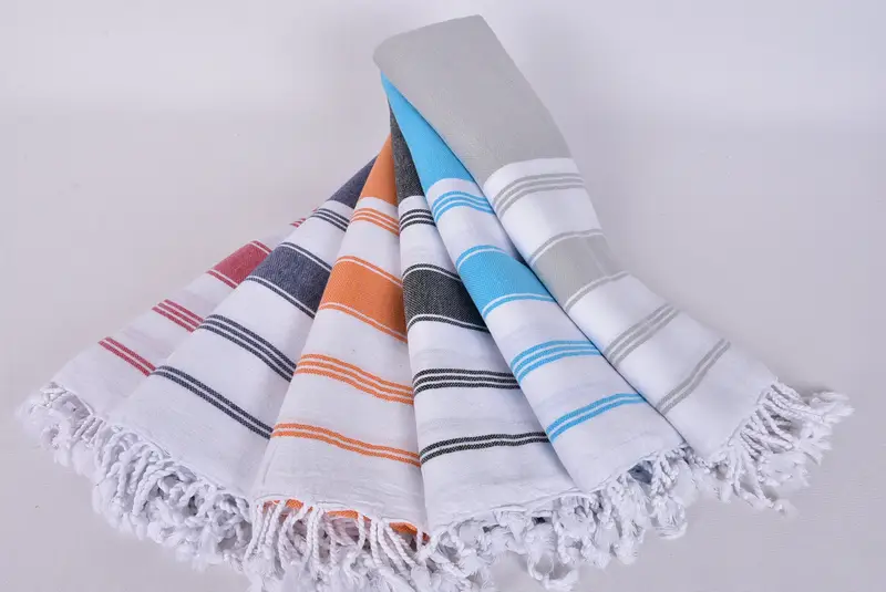 Custom Gift, Spa Gift Towel, Bridesmaid Gifts, Spa Towel, 70x40 Cotton Striped Towel, Turkish Beach Towel Bulk, Wedding For Favor, Beach Towel Gift - 4