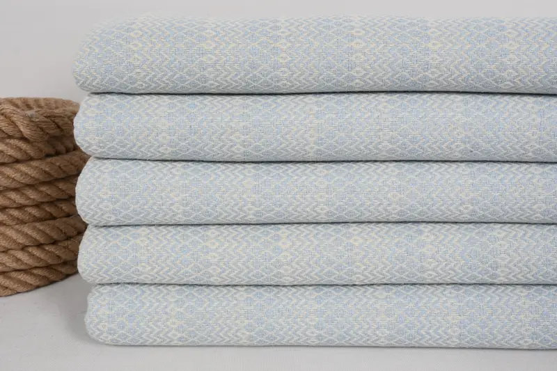 Best Friend Christmas Gift, Beach towel, 70x38 Cotton Diamond Towel, Embroidered Towel, Quick-dry peshtemal, Handwoven organic Turkish towel for spa - 2