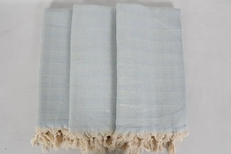 Best Friend Christmas Gift, Beach towel, 70x38 Cotton Diamond Towel, Embroidered Towel, Quick-dry peshtemal, Handwoven organic Turkish towel for spa - 3