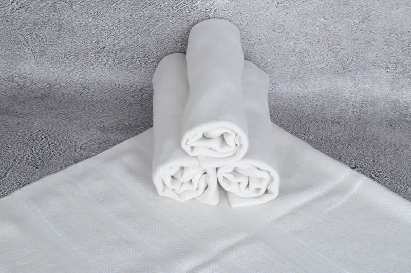 40x18 Cotton Diamond Towel, Personalized Hand Towel, Bridal Shower Favor, Travel Towel, Turkish Hand Towel, Personalized Dish Towel, Summer Gift - 7
