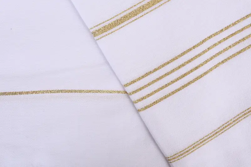 Thin towel, Quick-drying peshtemal towel for poolside, Customized Towels, Home Decor Gifts, Housewarming Gift, 70x40 Cotton Striped Towel, Spa Towel - 5