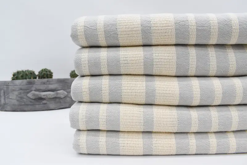 70x34 Cotton Striped Towel, Bachelorette Party Gifts, Personalized Gift For Her, Organic Turkish towel, Bachelor Gifts, Custom Turkish Towel - 2