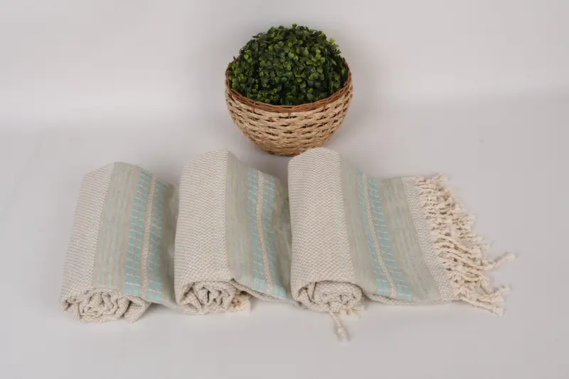 Custom Wedding Gift, Vegas Bachelorette Party Favors, Handmade Gift, Housewarming Gift, 68x40 Linen Striped Towel, Mother Of The Groom Gift - 8