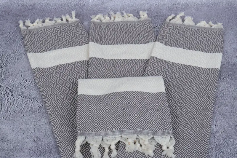 Gift For The Home, 36x20 Cotton Diamond Towel, Wedding Favors, Personalized Dish Towel, Kitchen Towel, Bridesmaid Towel, Bridal Shower Gifts - 4