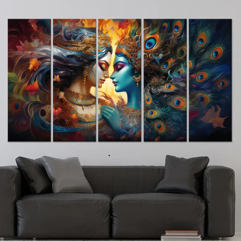 Kutsal Hindu Sanatı: Manevi Zarafet için Basılı Kanvas