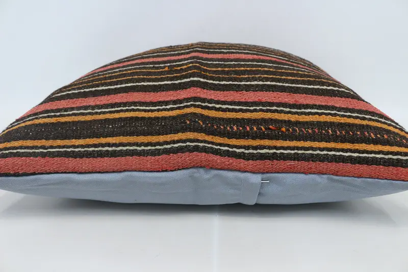 Handmade Pillow Case, Pillow Sham, Interior Designer Pillow, Art Deco Cushion, Pillow for Sofa, 28x28 Brown Pillow, Home Decor Pillow - 5
