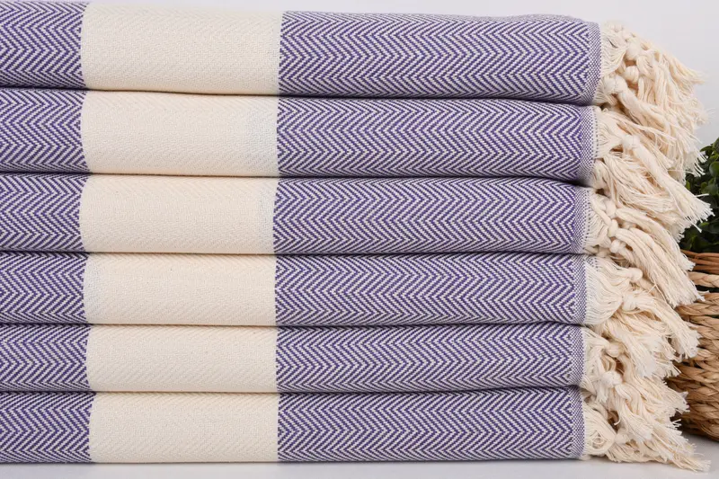Personalized Turkish Towel, 70x40 Cotton Herringbone Towel, Bachelor Gift, Luxury towel, Spa Towel, Bachelorette Party Gifts, Wedding Gifts Towel - 2