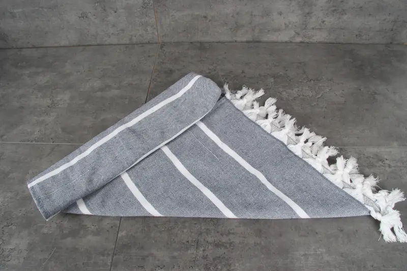 64x40 Cotton Striped Terry Towel, Bridesmaid Favors, Soft towel, Travel towel, Custom Wedding Gifts, Handmade Turkish bath towel for summer vacation - 8