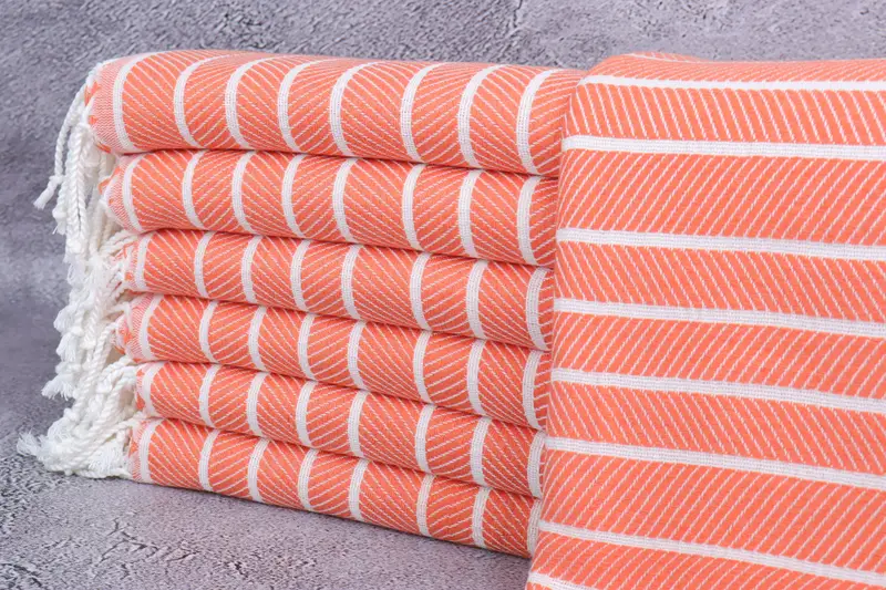 Absorbent Turkish towel, Guest Towel, Bachelor Party Favors, Best Beach Towel, 70x40 Bamboo Herringbone Towel, Bridal Shower Favor, Home Decor Gifts - 1