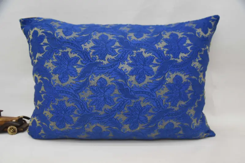 Art Deco Pillow Sham, Vintage Pillow, Pillow for Couch, 20x28 Blue Cushion, Cushion, Turkish Kilim Pillow, Ethnic Pillow Cover Cushion Case - 4