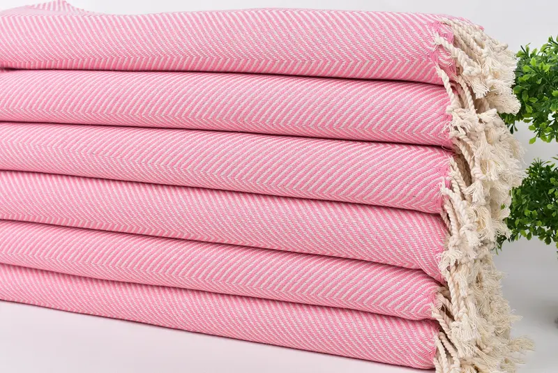 40x20 Cotton Herringbone Towel, Bachelor Gifts, Turkish Hand Towel, Gift For Wedding Day, Personalized Hand Towel, Holiday Towel, Turkish Tea Towel - 3