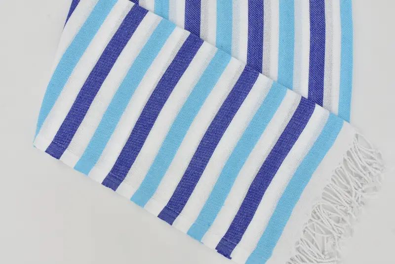 Bridal Shower Gift, Handmade Turkish Towel, Turkish Towel USA, 70x40 Cotton Striped Towel, Bachelorette Gifts, Bachelor Party Gifts, Scarf Towel - 2