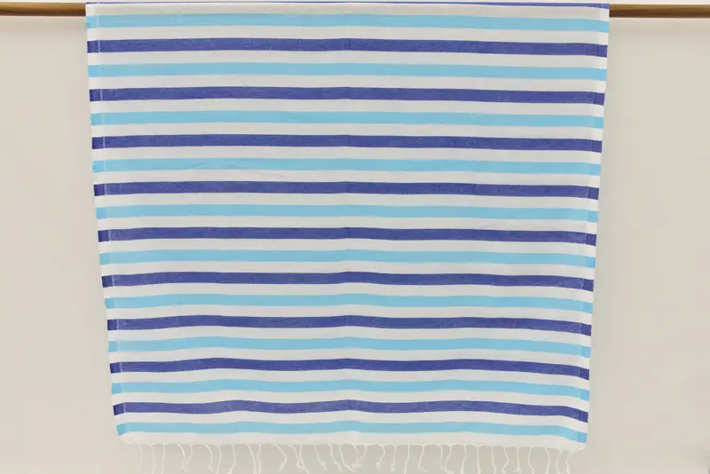 Bridal Shower Gift, Handmade Turkish Towel, Turkish Towel USA, 70x40 Cotton Striped Towel, Bachelorette Gifts, Bachelor Party Gifts, Scarf Towel - 8