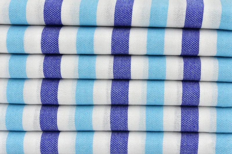 Bridal Shower Gift, Handmade Turkish Towel, Turkish Towel USA, 70x40 Cotton Striped Towel, Bachelorette Gifts, Bachelor Party Gifts, Scarf Towel - 5