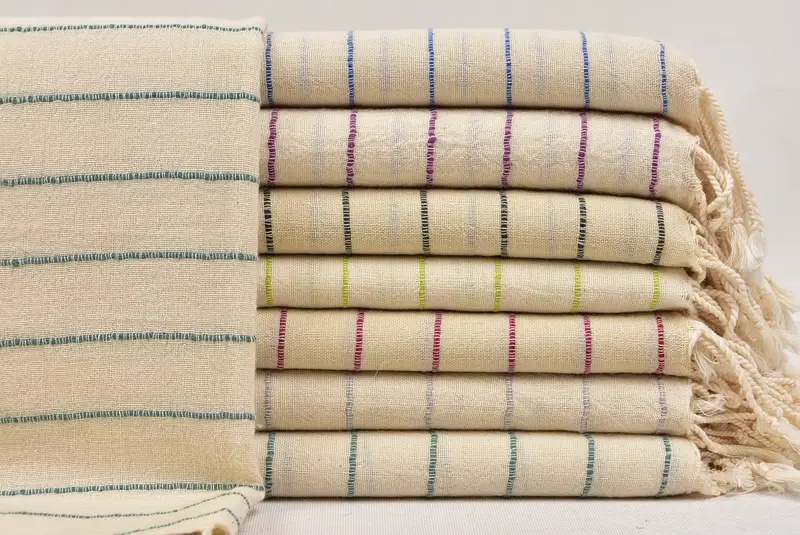Home Decor Towel, Wedding Gifts Towel, Turkish Towel USA, Bachelorette Favors Beach, Bachelorette Party Gift, 64x38 Linen Striped Towel, Gym Towel - 1