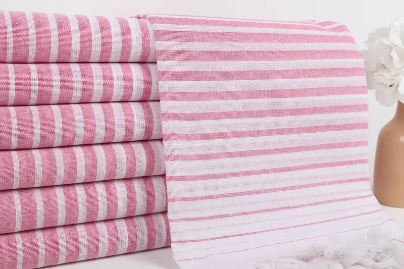 70x40 Cotton Striped Towel, Beach Towel Gift, Bridesmaid Gifts, Custom Wedding Gift From Bridesmaid, Spa Towel, Wedding Favors, Welcome Wedding Gift - 2