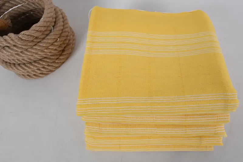 Best Beach Towel, Gift For Him, Handwoven Turkish Towel, Birthday Gift, Personalized Beach Towel, 70x40 Cotton Striped Towel, Housewarming Gift - 4