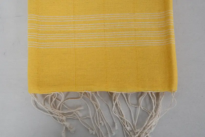 Best Beach Towel, Gift For Him, Handwoven Turkish Towel, Birthday Gift, Personalized Beach Towel, 70x40 Cotton Striped Towel, Housewarming Gift - 5