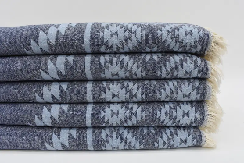 70x36 Cotton Kilim Towel, Monogrammed Beach Towel, Mother Of The Groom Gift, Lightweight towel, Bridesmaid Gift Towel, Eco-Friendly Turkish Towel - 1