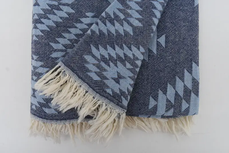 70x36 Cotton Kilim Towel, Monogrammed Beach Towel, Mother Of The Groom Gift, Lightweight towel, Bridesmaid Gift Towel, Eco-Friendly Turkish Towel - 4