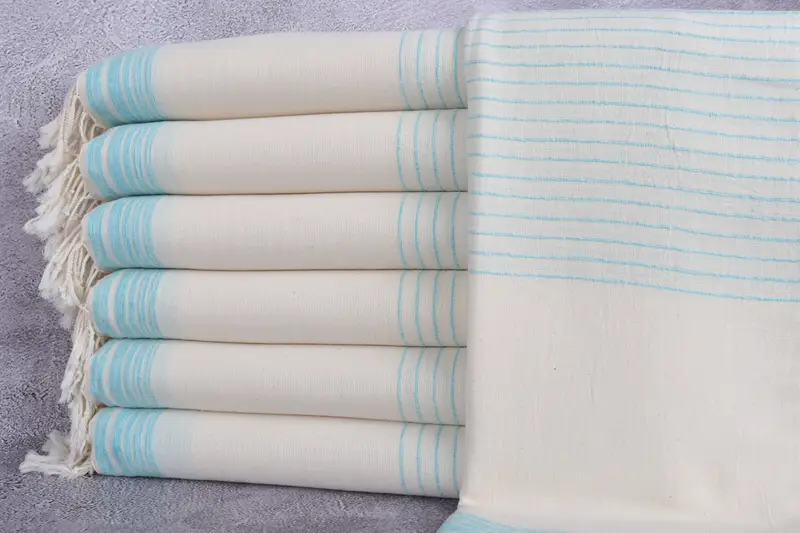 68x36 Cotton Striped Towel, Bachelorette Party Favor, Gym Towel, Personalized Gift, Hammam towel, First Wedding Anniversary Gift, Bridesmaid Gifts - 1